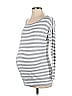 A Pea in the Pod Gray 3/4 Sleeve T-Shirt Size XS - photo 1