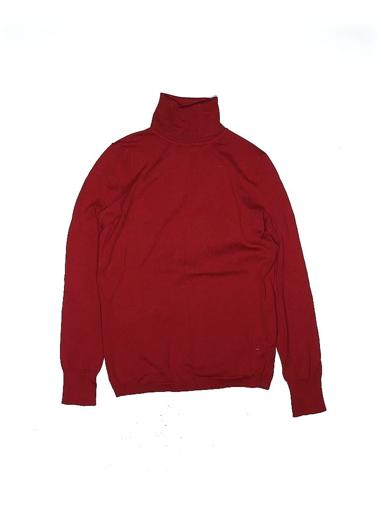 Pre-owned Talbots Kids' Turtleneck Sweater In Red