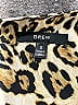 Drew 100% Polyester Animal Print Gold Long Sleeve Blouse Size S - photo 7