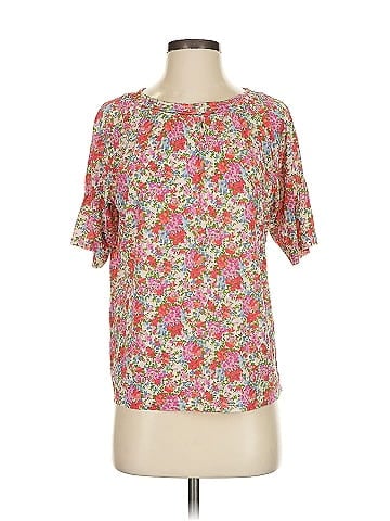 Agnes B. Short Sleeve Blouse (view 1)