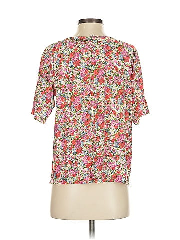 Agnes B. Short Sleeve Blouse (view 2)