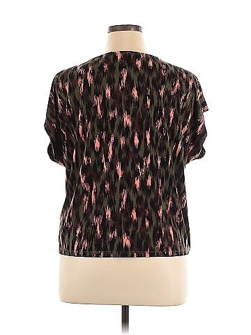 G by Giuliana Rancic Short Sleeve Blouse (view 2)