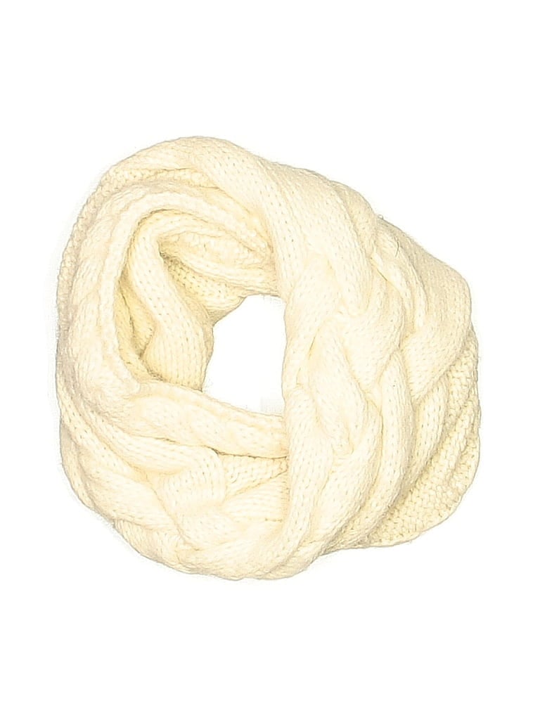 Pre-owned Assorted Brands Scarf In White