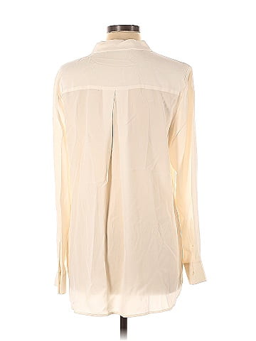White Label The White Company Long Sleeve Silk Top (view 2)