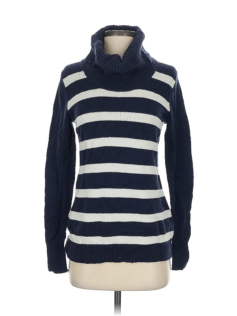 Pre-owned Gap Turtleneck Sweater In Blue