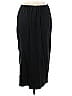 Old Navy 100% Polyester Solid Black Casual Skirt Size M - photo 2