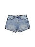 Crewcuts Blue Denim Shorts Size 14 (big kids) - photo 1