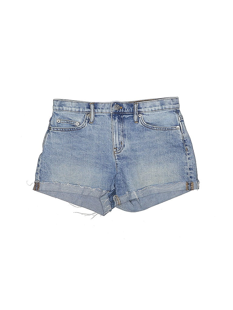 Crewcuts Blue Denim Shorts Size 14 (big kids) - photo 1