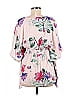 Motherhood 100% Rayon Pink 3/4 Sleeve Blouse Size M - photo 2
