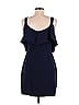 Rachel Zoe Solid Blue Cocktail Dress Size 8 - photo 2