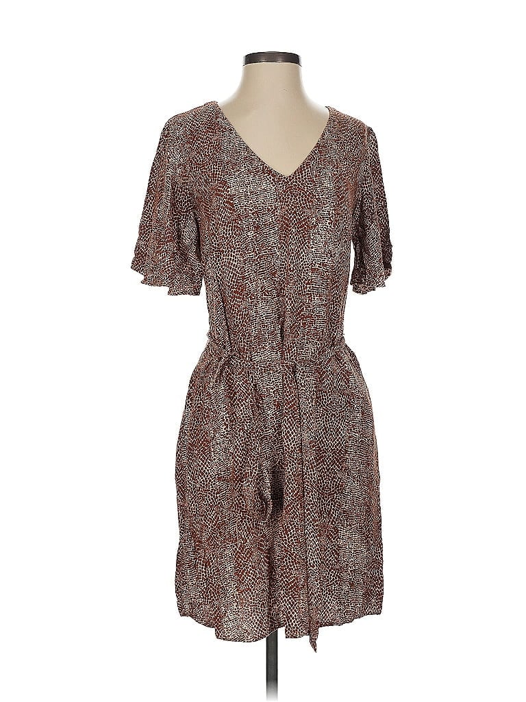 Pre-owned A New Day Casual Dress In Brown