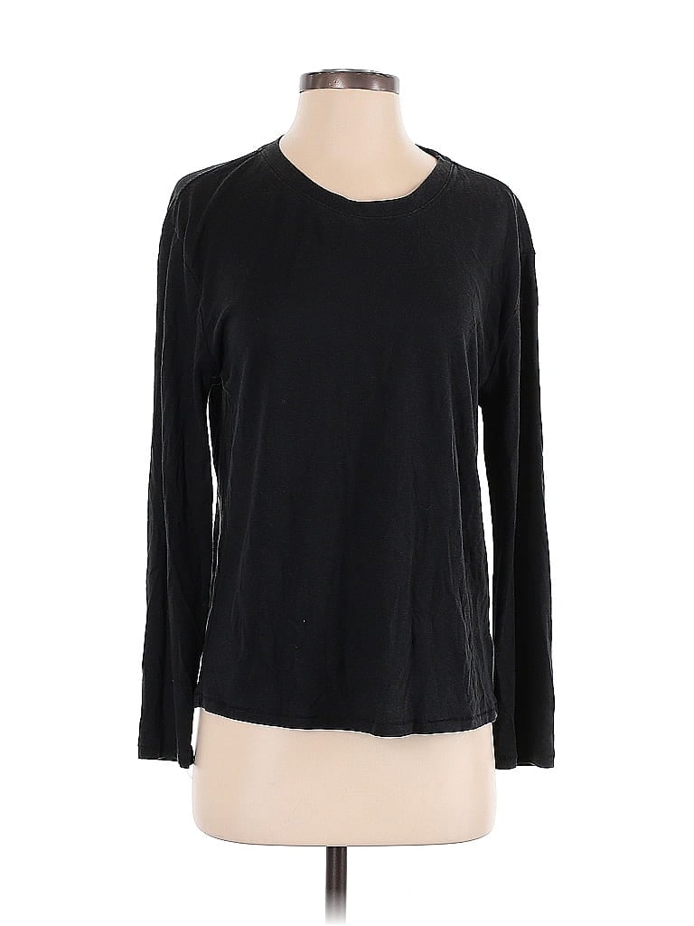Pre-owned Prana Long Sleeve T-shirt In Black