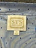Sail to Sable 100% Cotton Blue 3/4 Sleeve Blouse Size M - photo 3