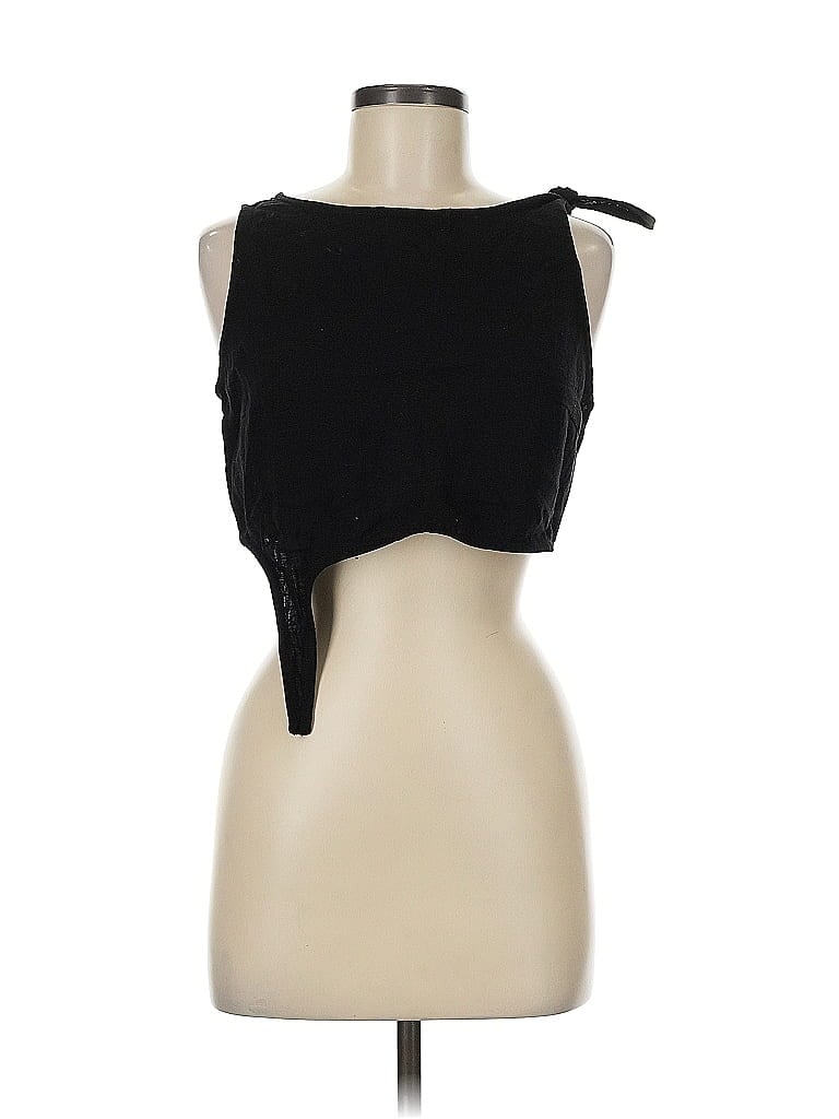 Pre-owned Dokotoo Sleeveless Blouse In Black