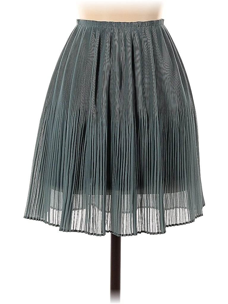 Pre-owned H&m Formal Skirt In Gray