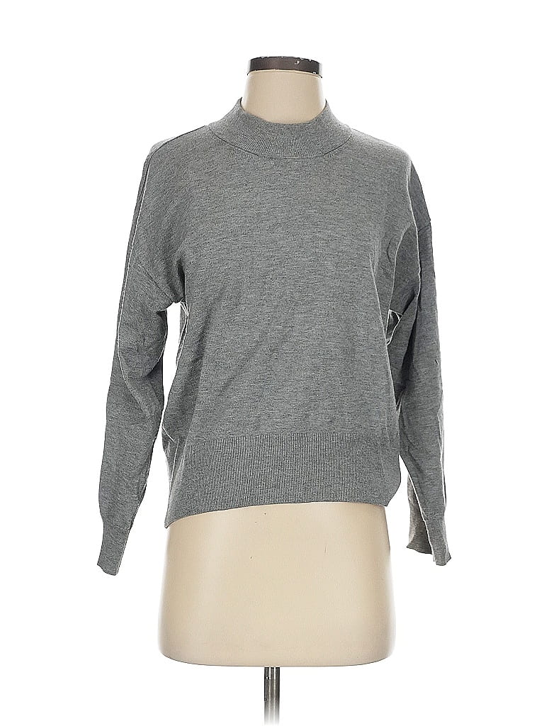 Sweat-shirt Gris à Manches Sequins A New Day - Taille XXL - Femme (neuf Sans étiquette)
