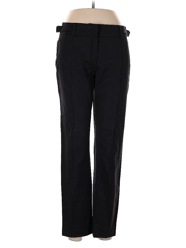 Armani Collezioni Black Wool Pants Size 4 - photo 1