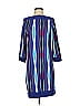 Rafaella Graphic Blue Casual Dress Size S - photo 1