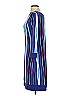 Rafaella Graphic Blue Casual Dress Size S - photo 5