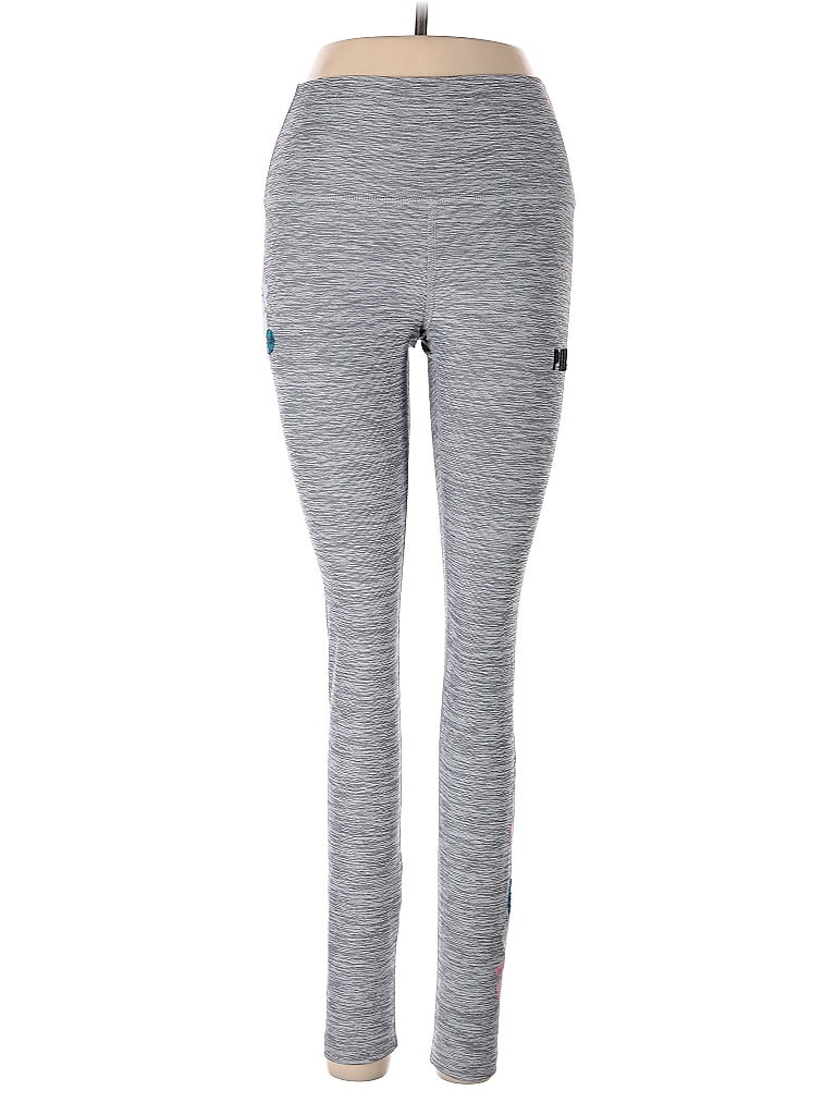 Pre-owned Victoria's Secret Pink Active Pants In Gray