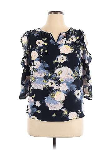 Gibson 3/4 Sleeve Blouse (view 1)