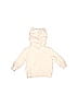 Carter's Ivory Zip Up Hoodie 3-6 MO / 6 MO - photo 2