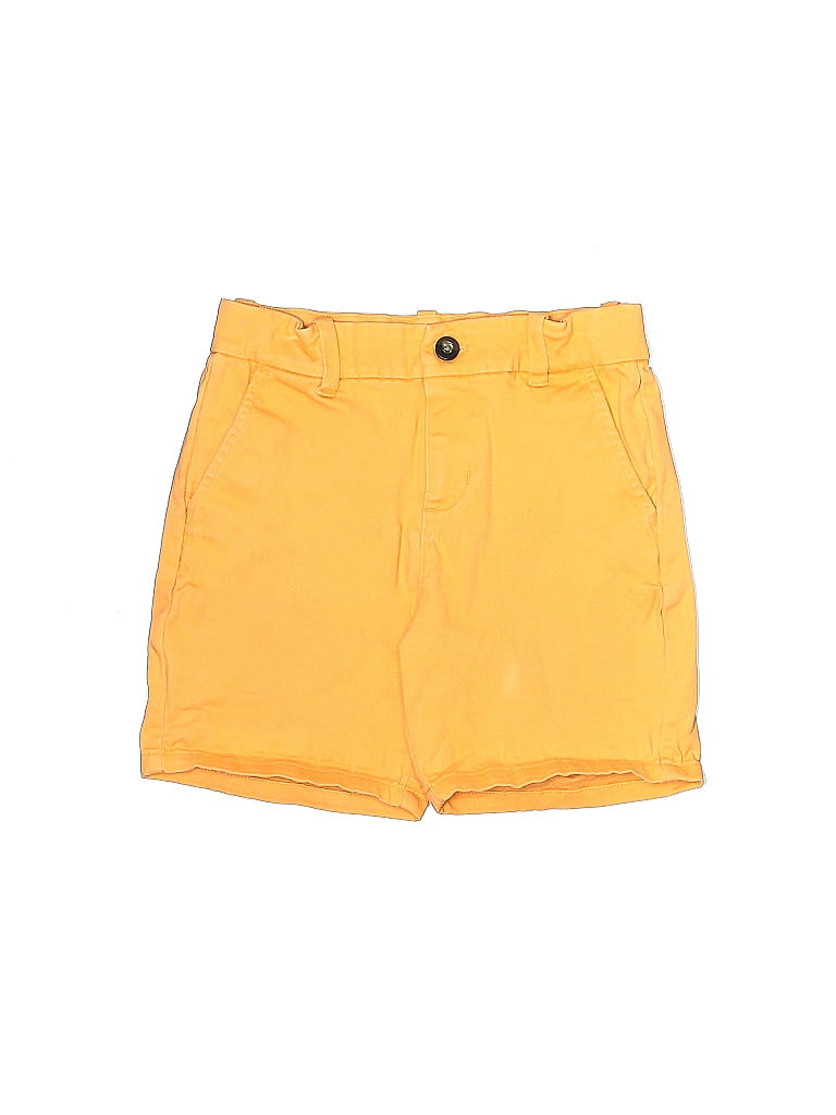 Janie and Jack Solid Yellow Shorts Size 5 (big kids) - photo 1