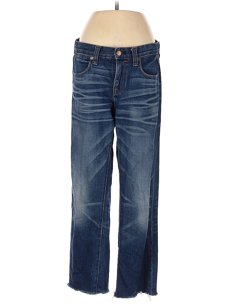 Pre-owned J.crew Factory Store Jeans In Blue