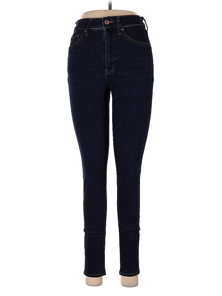 Pre-owned Express Jeggings In Blue