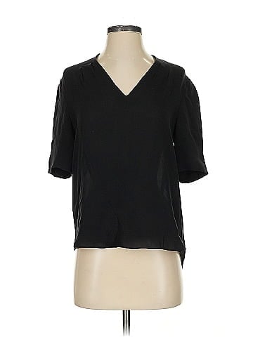 Joie Short Sleeve Silk Top (view 1)