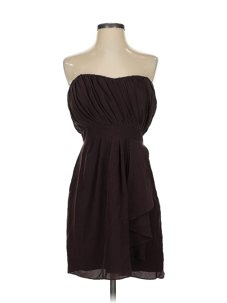 Pre-owned Shoshanna Cocktail Dress In Brown