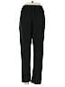 Meg Solid Black Track Pants Size S - photo 2
