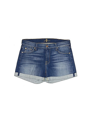 7 For All Mankind Denim Shorts (view 1)