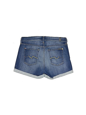 7 For All Mankind Denim Shorts (view 2)
