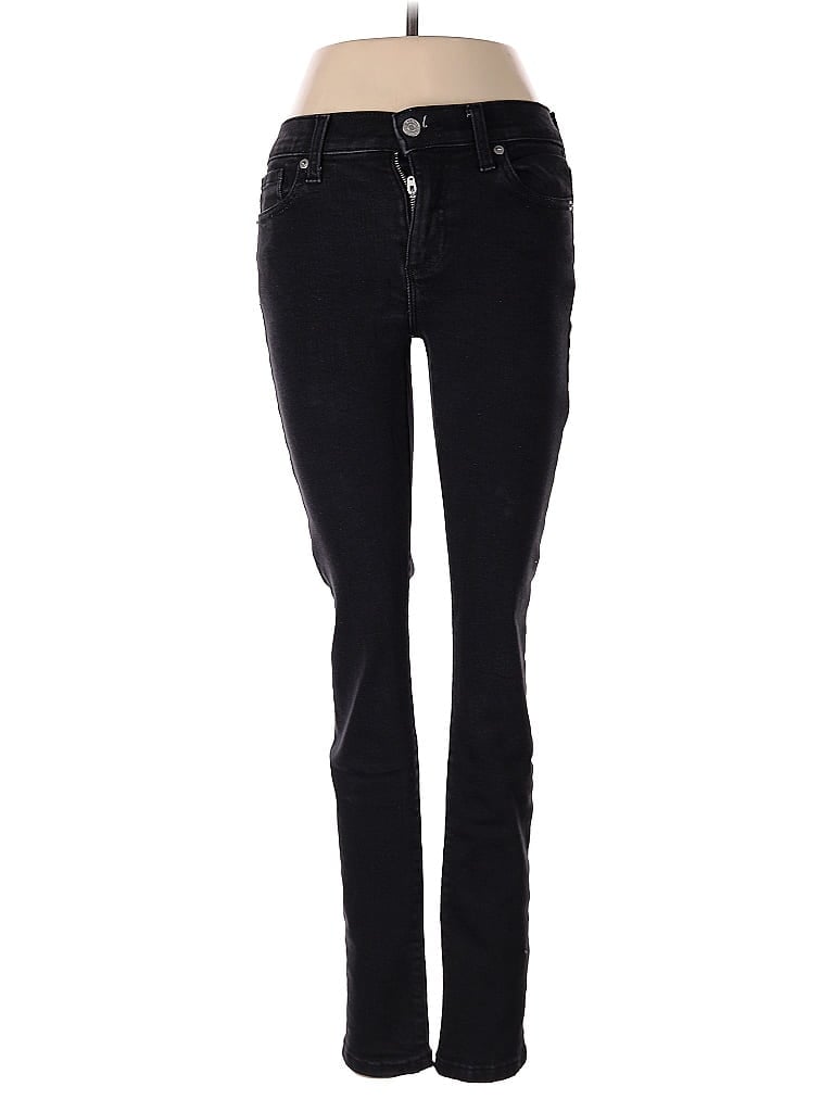 Pre-owned Banana Republic Factory Store Jeans In Black