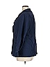DG^2 by Diane Gilman Solid Blue Blazer Size 1X - photo 5