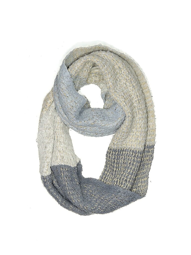 Pre-owned David & Young Scarf In Gray