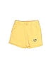 Zara 100% Cotton Solid Yellow Shorts Size 2 - photo 1