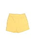 Zara 100% Cotton Solid Yellow Shorts Size 2 - photo 2