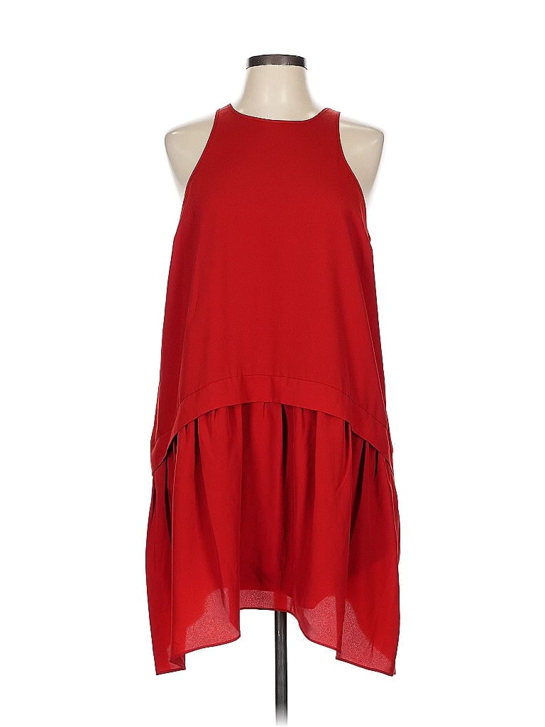 Likely 100% Polyester Red Cocktail Dress Size L - photo 1