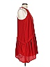 Likely 100% Polyester Red Cocktail Dress Size L - photo 4