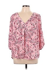 Soho Jeans New York & Company 3/4 Sleeve Blouse