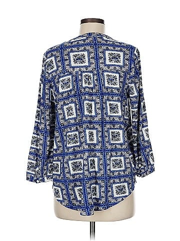 Porridge 3/4 Sleeve Blouse (view 2)