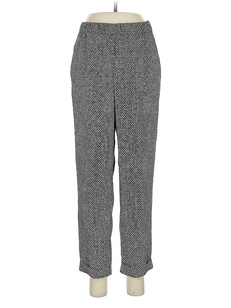 Pre-owned H&m Casual Pants In Gray