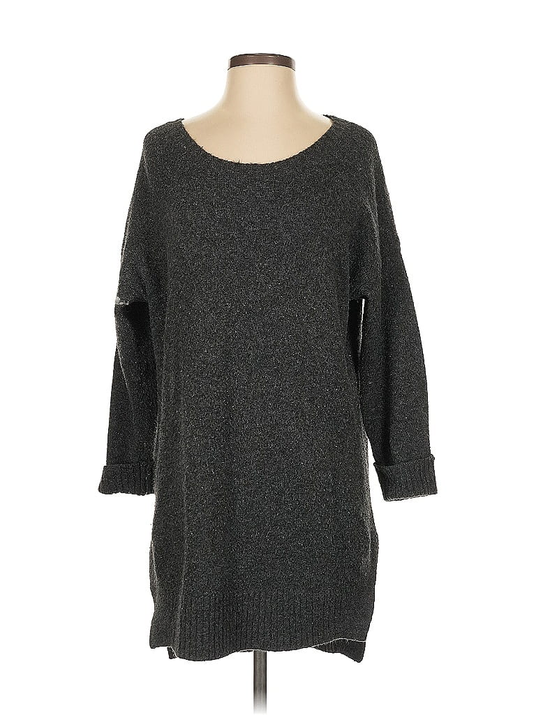 Pre-owned Ann Taylor Pullover Sweater In Gray