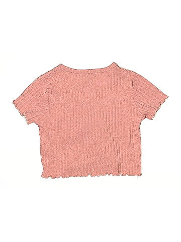 Aqua Short Sleeve Henley (view 2)