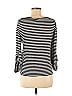 Mango Black 3/4 Sleeve T-Shirt Size S - photo 2