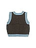 Koala Baby Boutique Blue Brown Sweater Vest Size 0-3 mo - photo 2
