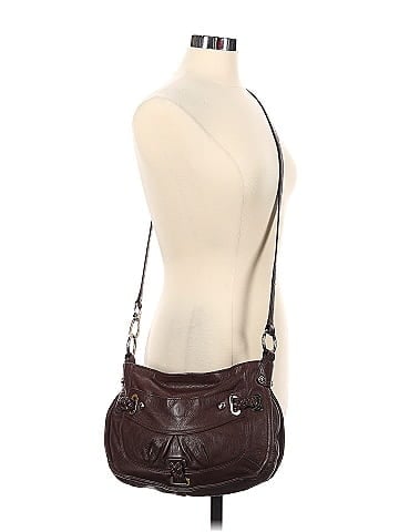 B Makowsky Leather Crossbody Bag (view 2)