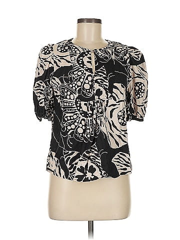 Christian Siriano New York Short Sleeve Blouse (view 1)